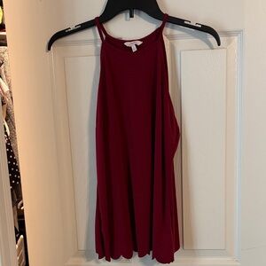 Elegant Burgundy Women's Top